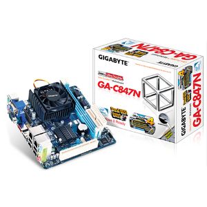 PLACA MAE LGA1155 GIGABYTE GA-C847N COM PROCESSADOR CELERON